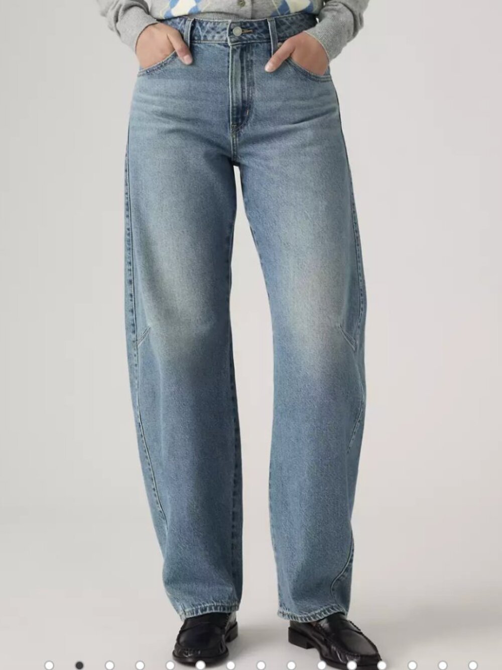 Levi's Baggy Dad Barrel Jeans (size 25)